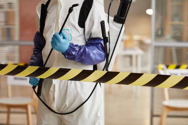 Professional Biohazard Cleanup technician working in San Juan Bautista, CA